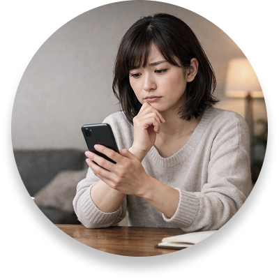ジム通いを検討するなかでのお悩みのイメージ